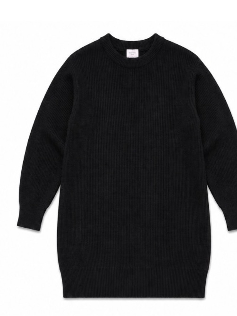 GAP Black Crewneck Sweater Dress